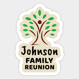 Johnson Reunion Sticker